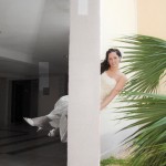 Photo of a bride in Cuba