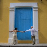 Colours in Cuba in a wedding